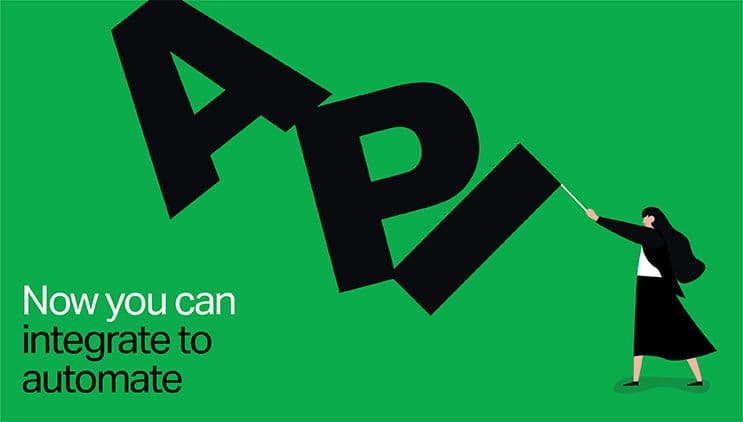 Connect the critical data dots with custom integrations via our API