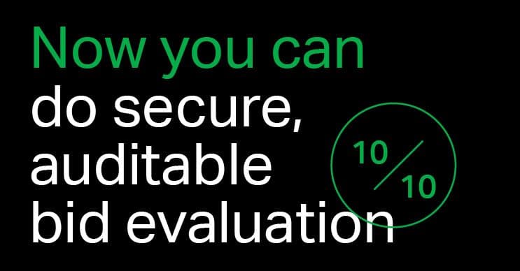 Tender Evaluation Tool launches: Secure lifecycle tender management from EOI to contract award