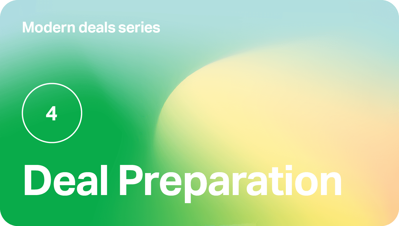 Modern Deal Series Part 4: Preparation