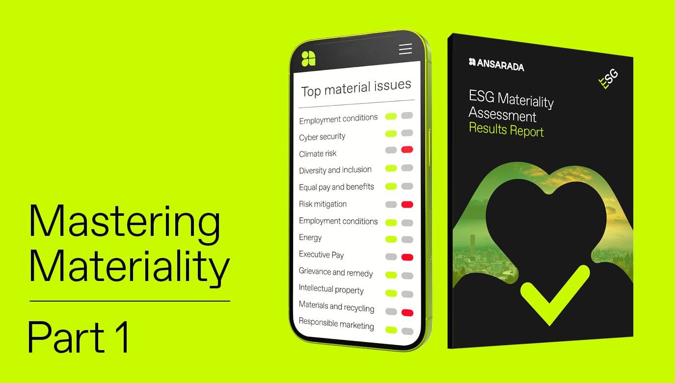 Mastering Materiality Part 1: What is a Materiality Assessment in six key insights