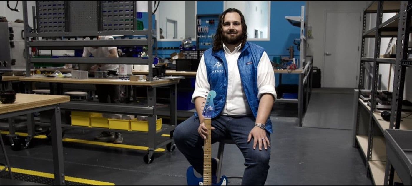 James Hedrick, Azul 3D