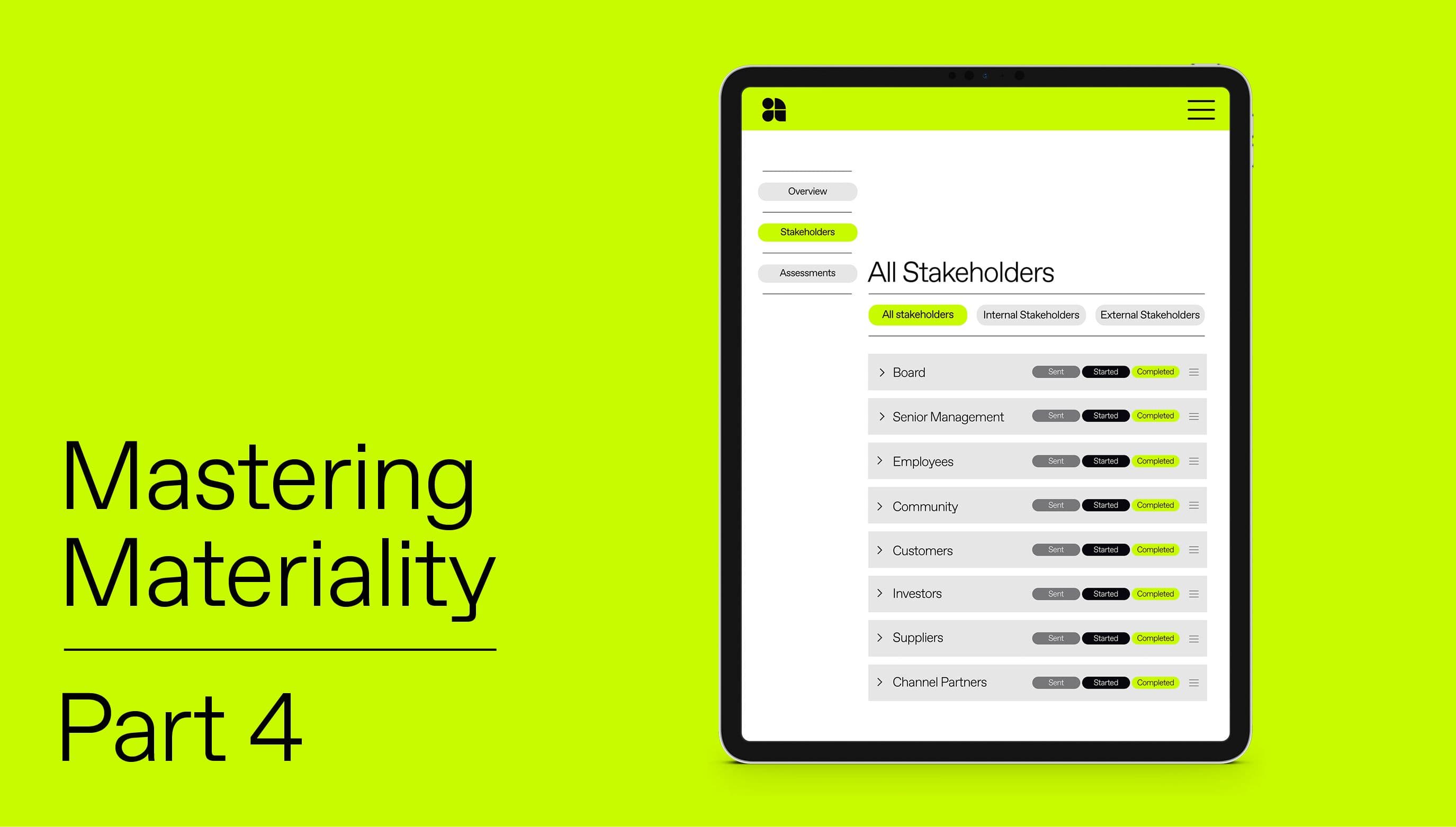 Mastering Materiality Part 4: Which stakeholders should you include in your Materiality Assessment?