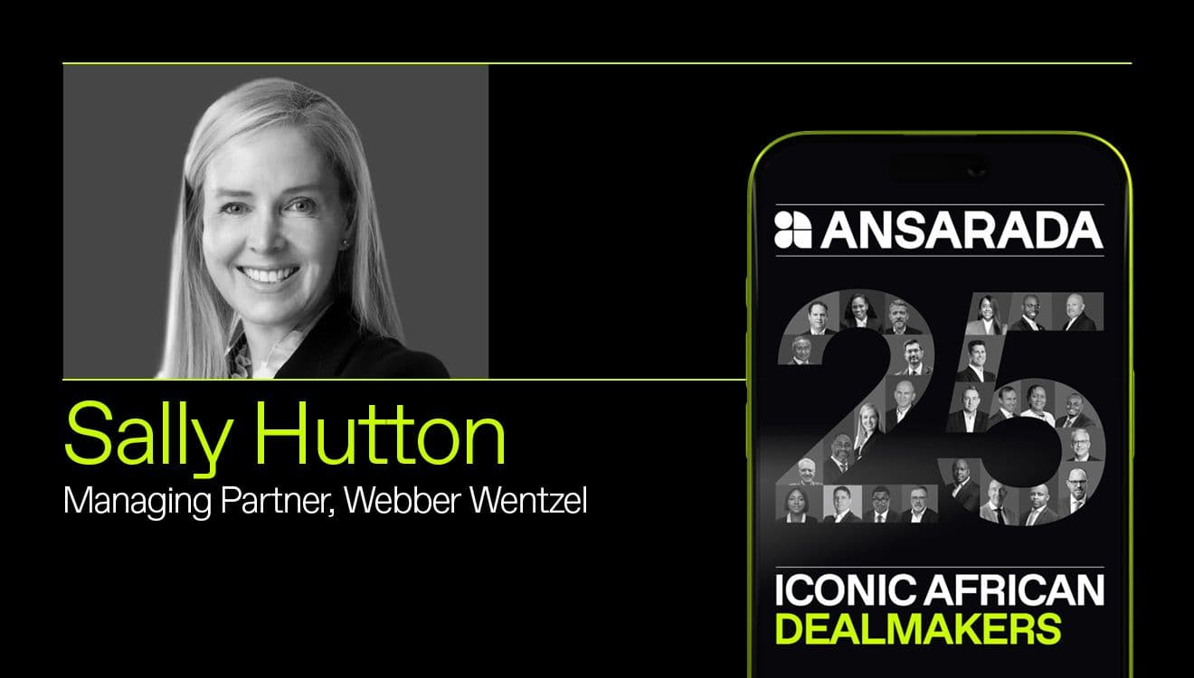 Webber Wentzel’s Sally Hutton: Three decades of shaping South Africa's private equity landscape