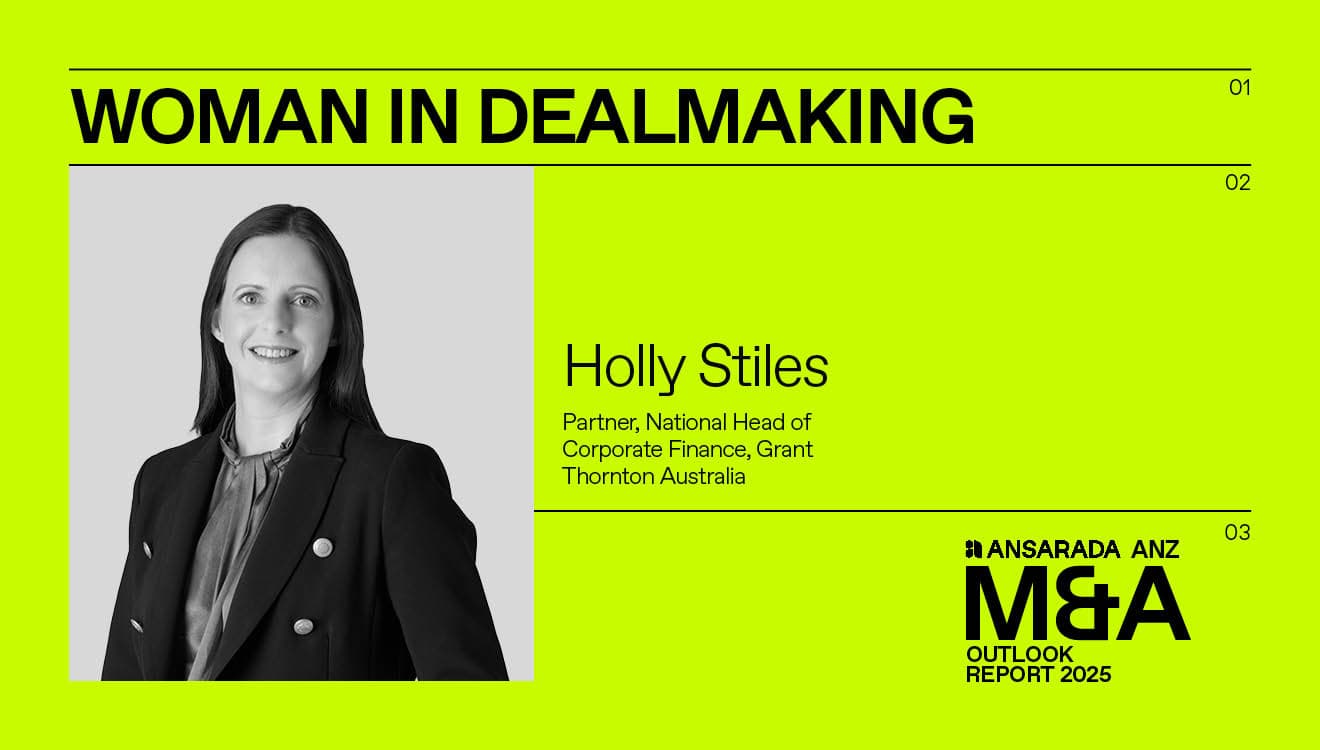 Grant Thornton Australia’s Holly Stiles: Anticipating a surge in deal activity