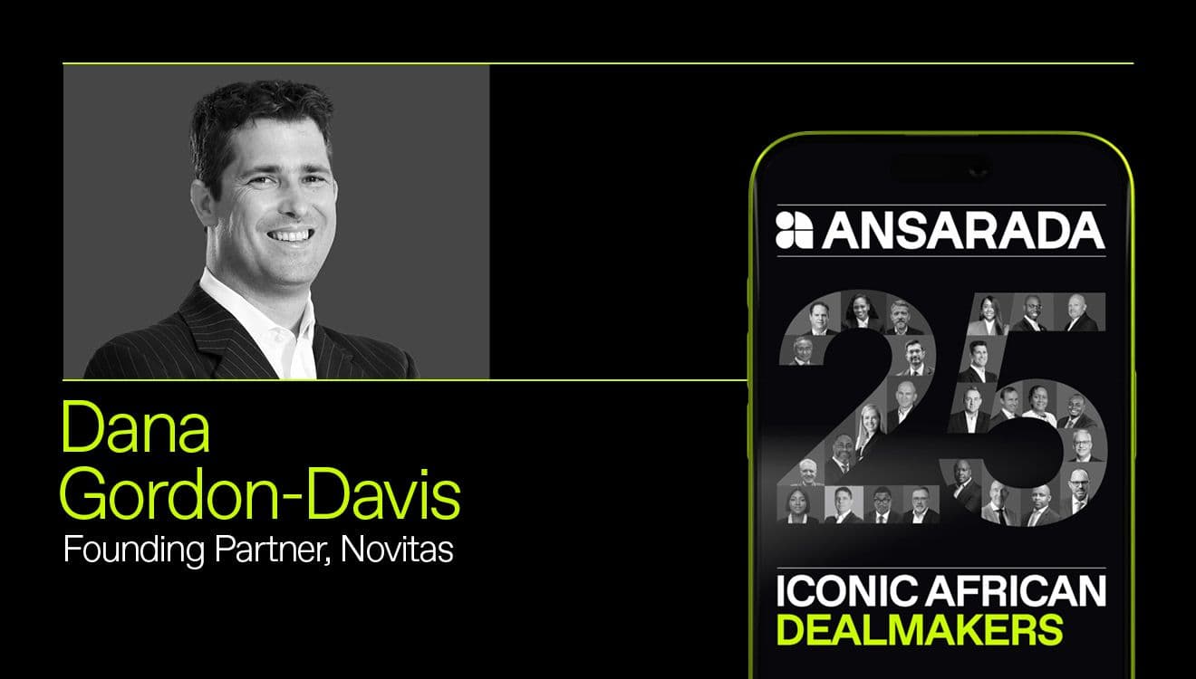 Innovating deal-making: Dana Gordon-Davis’s journey through global and South African M&A