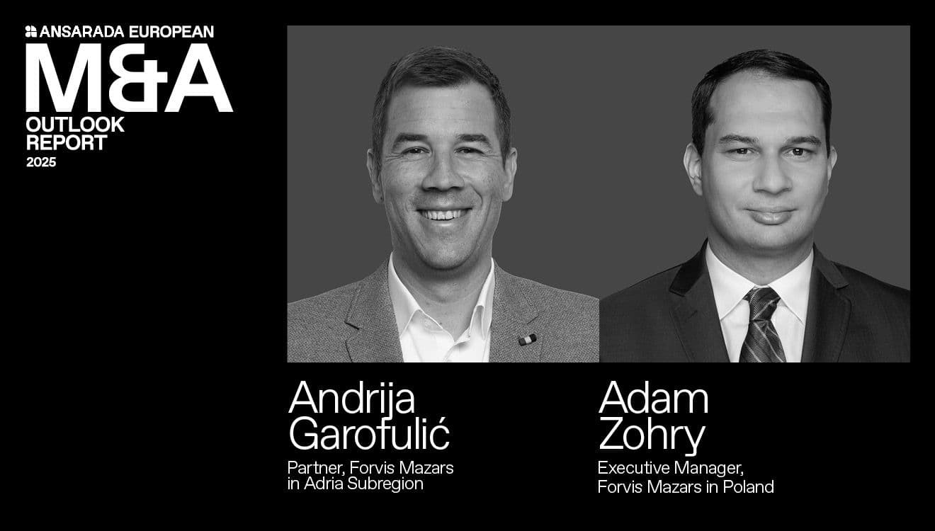 Forvis Mazards Partner and Executive Manager: Central and Eastern Europe poised for M&A surge as PE funds target succession opportunities