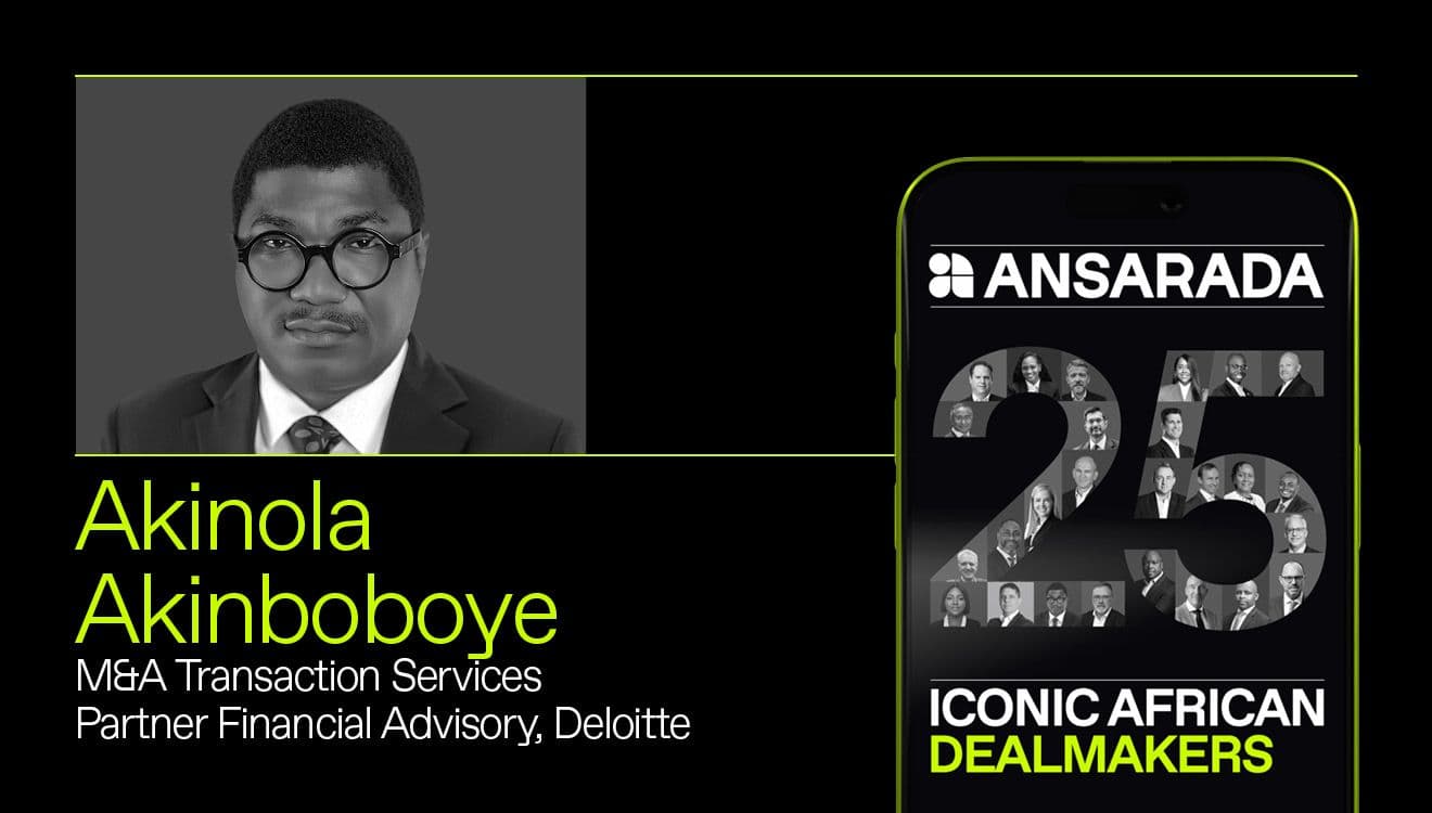 Deloitte's Akinola Akinboboye on negotiation, nuance, and the future of deal-making in West Africa